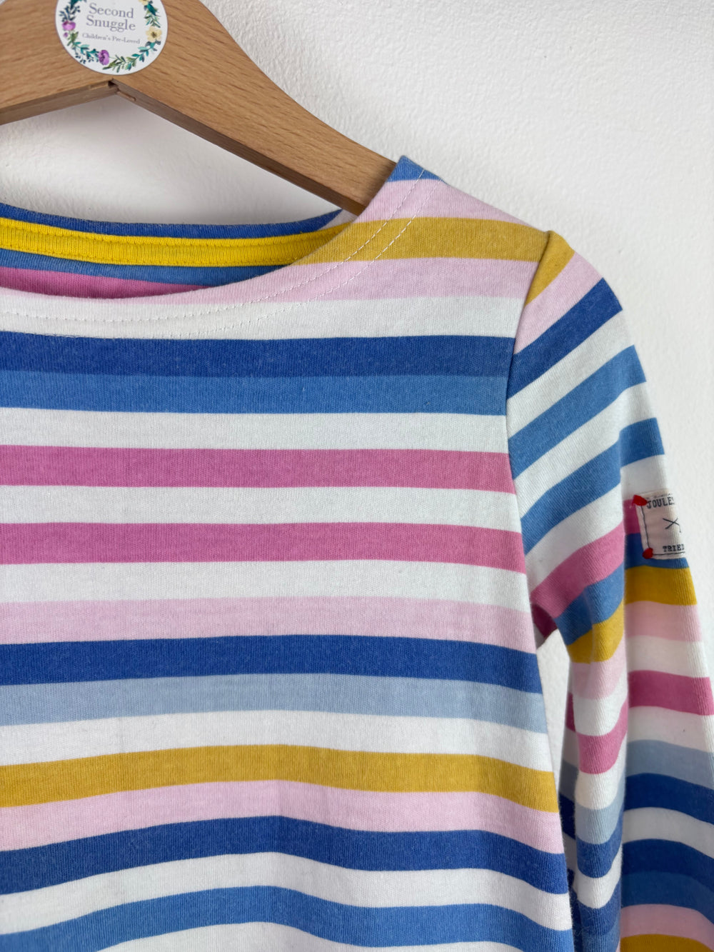 Joules Striped Dress 4 Years-Dresses-Second Snuggle Preloved