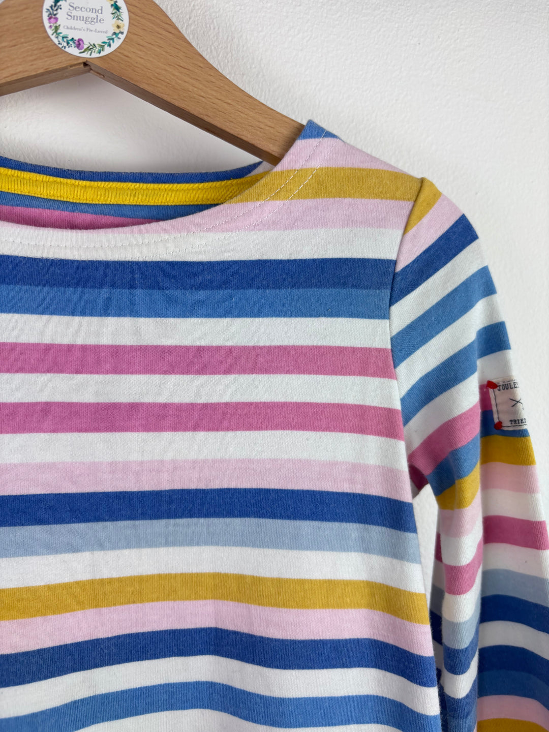 Joules Striped Dress 4 Years-Dresses-Second Snuggle Preloved