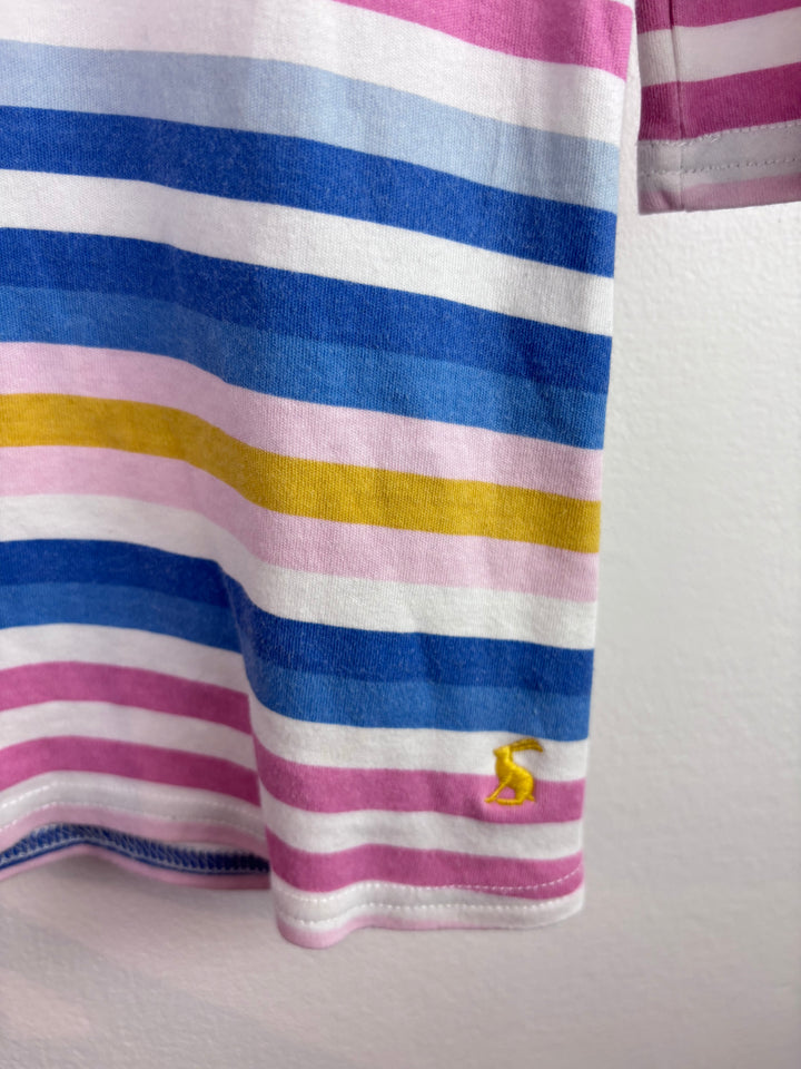 Joules Striped Dress 4 Years-Dresses-Second Snuggle Preloved