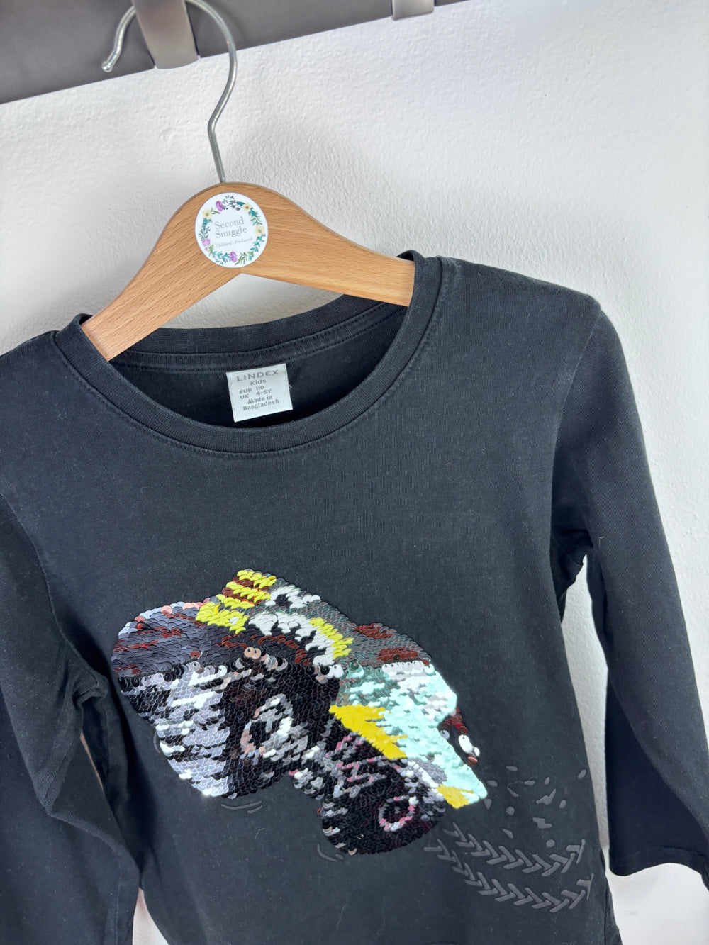 Lindex Monster Truck Top 4-5 Years-Tops-Second Snuggle Preloved