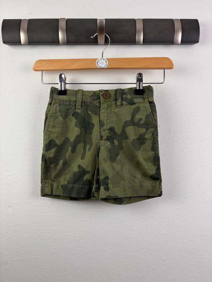 Crewcuts Olive Camo Chino Shorts 2 Years-Shorts-Second Snuggle Preloved