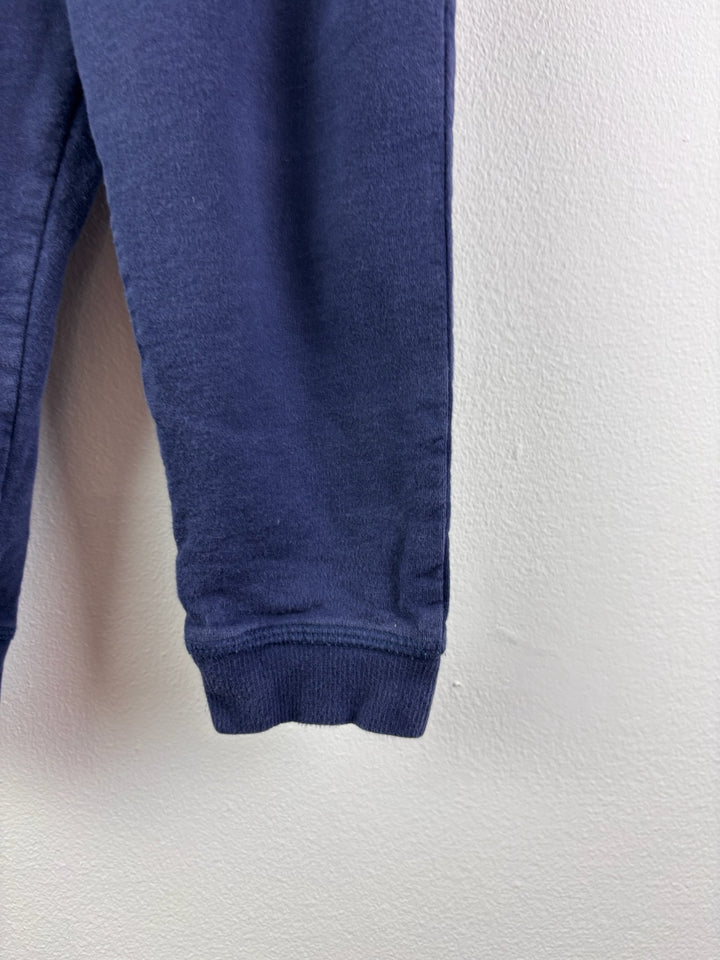 John Lewis Navy Jogger Trousers With Drawstring Waist 12-18 Months-Trousers-Second Snuggle Preloved