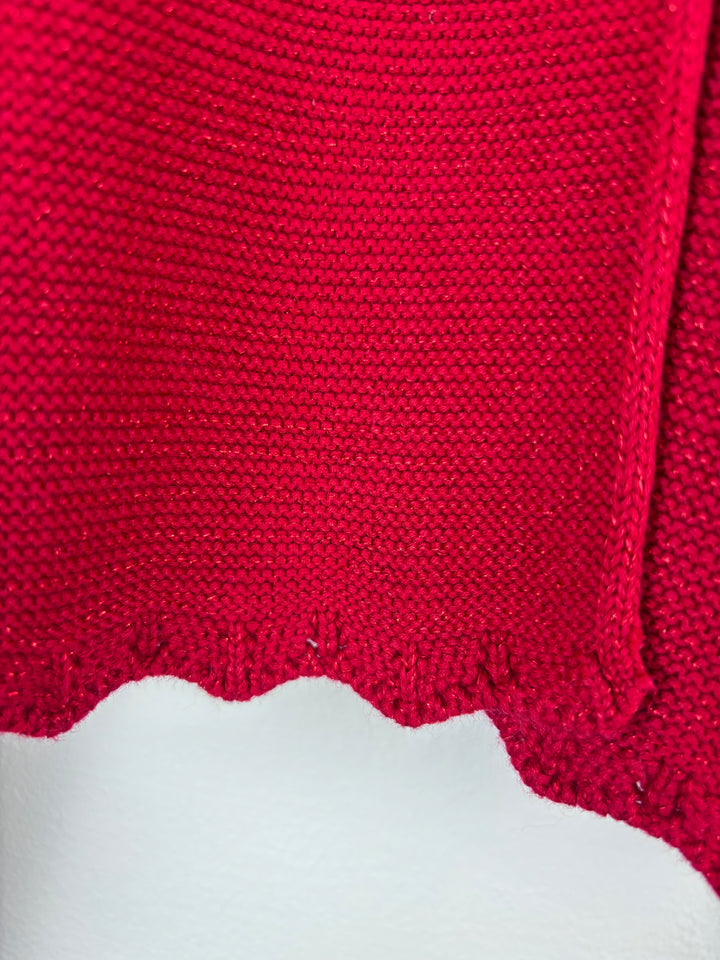 Next Red Knit Cardigan Various Sizes-Cardigans-Second Snuggle Preloved