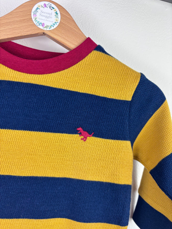 Next Yellow and Navy Stripe Top Various Sizes