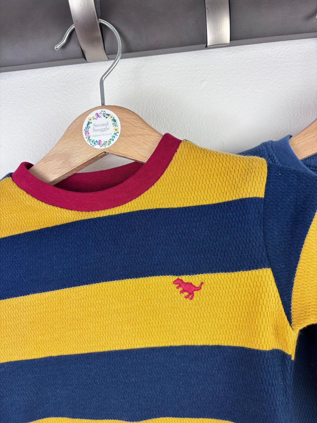 Next Yellow and Navy Stripe Top Various Sizes
