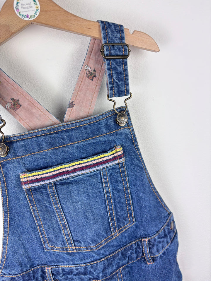 Fat Face Denim Dungarees 7 Years-Dungarees-Second Snuggle Preloved