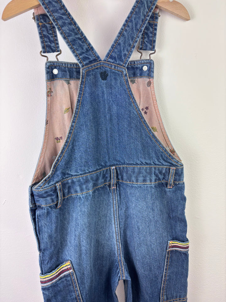 Fat Face Denim Dungarees 7 Years-Dungarees-Second Snuggle Preloved