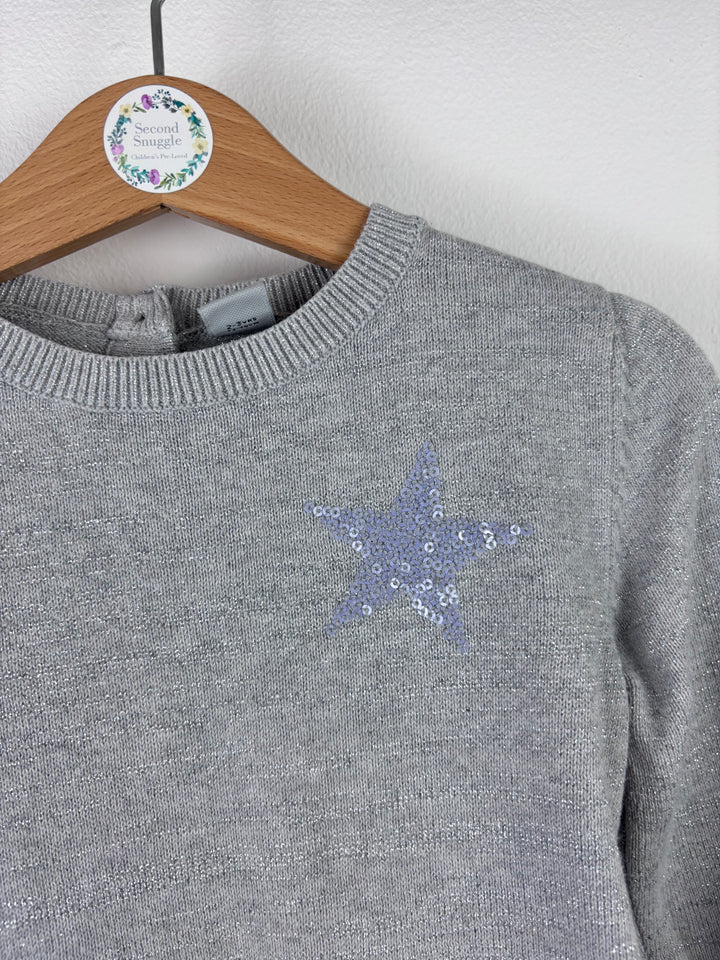 Tu Star Knit Dress 2-3 Years