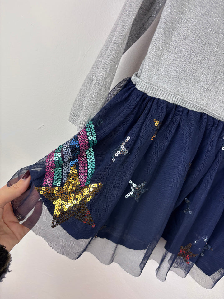 Tu Star Knit Dress 2-3 Years