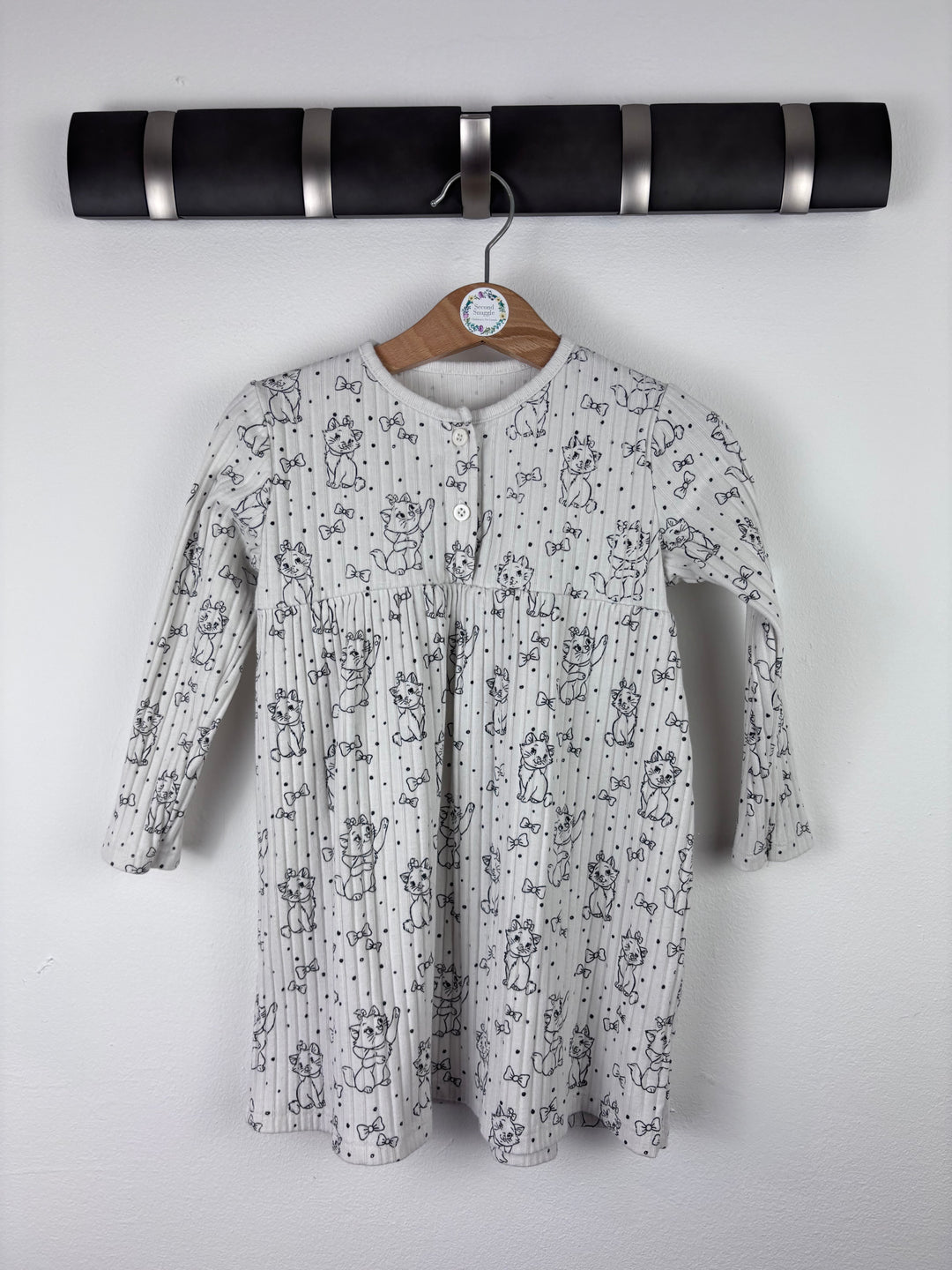 George Cat Print Dress 18-24 Months-Dresses-Second Snuggle Preloved