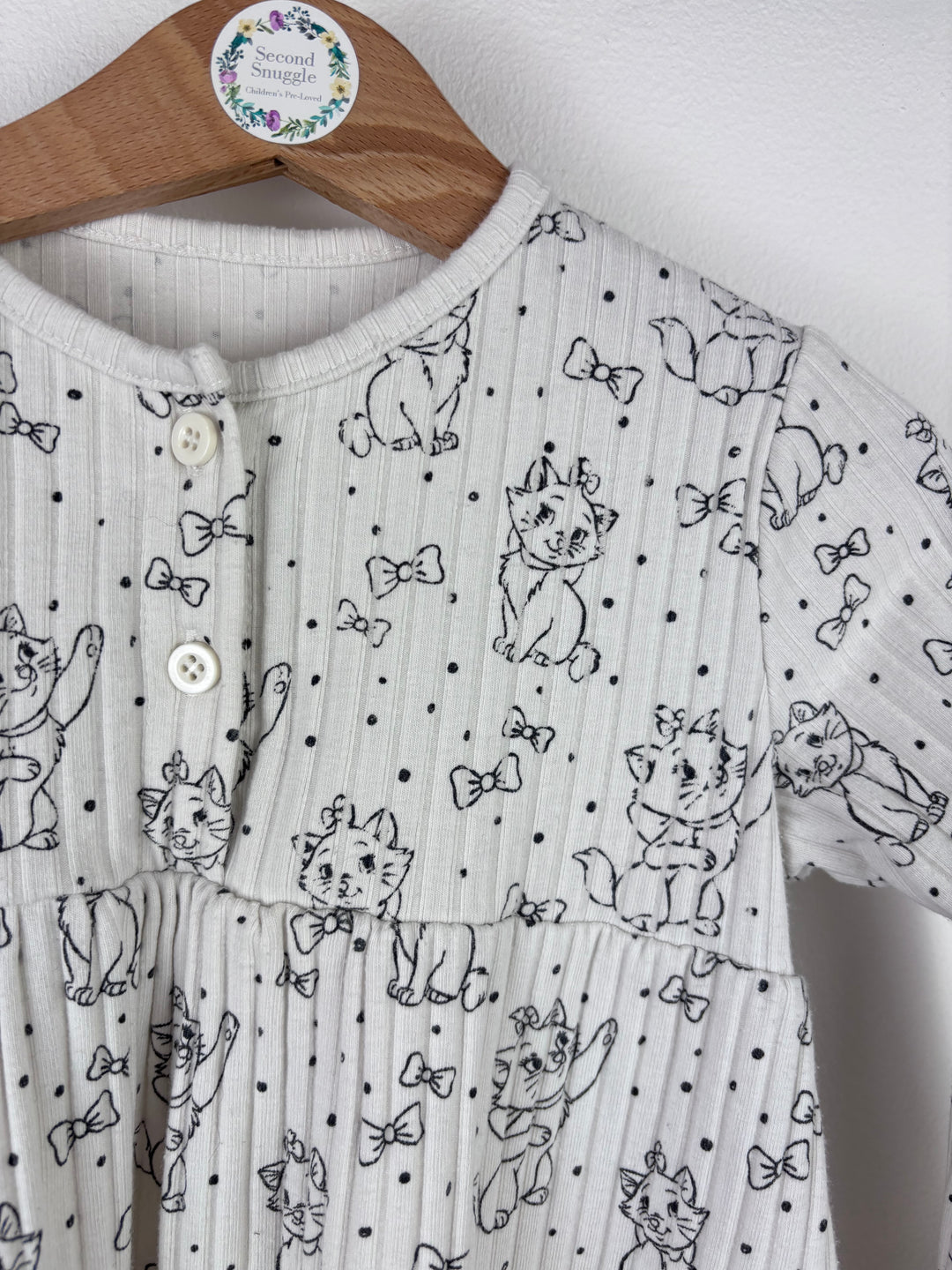 George Cat Print Dress 18-24 Months-Dresses-Second Snuggle Preloved