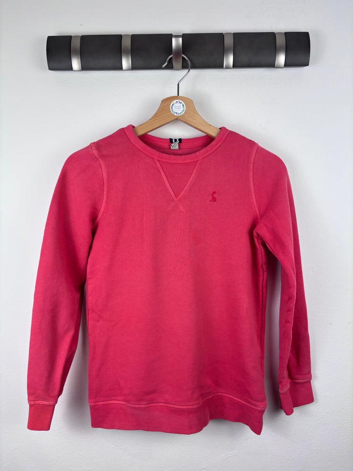 Joules Pink Cotton Sweatshirt 9-10 Years-Jumpers-Second Snuggle Preloved