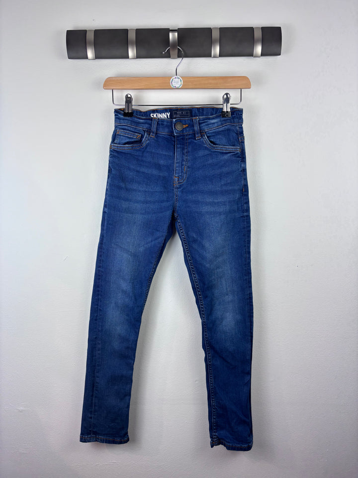 Next Blue Skinny Denim Jeans 11 Years-Trousers-Second Snuggle Preloved