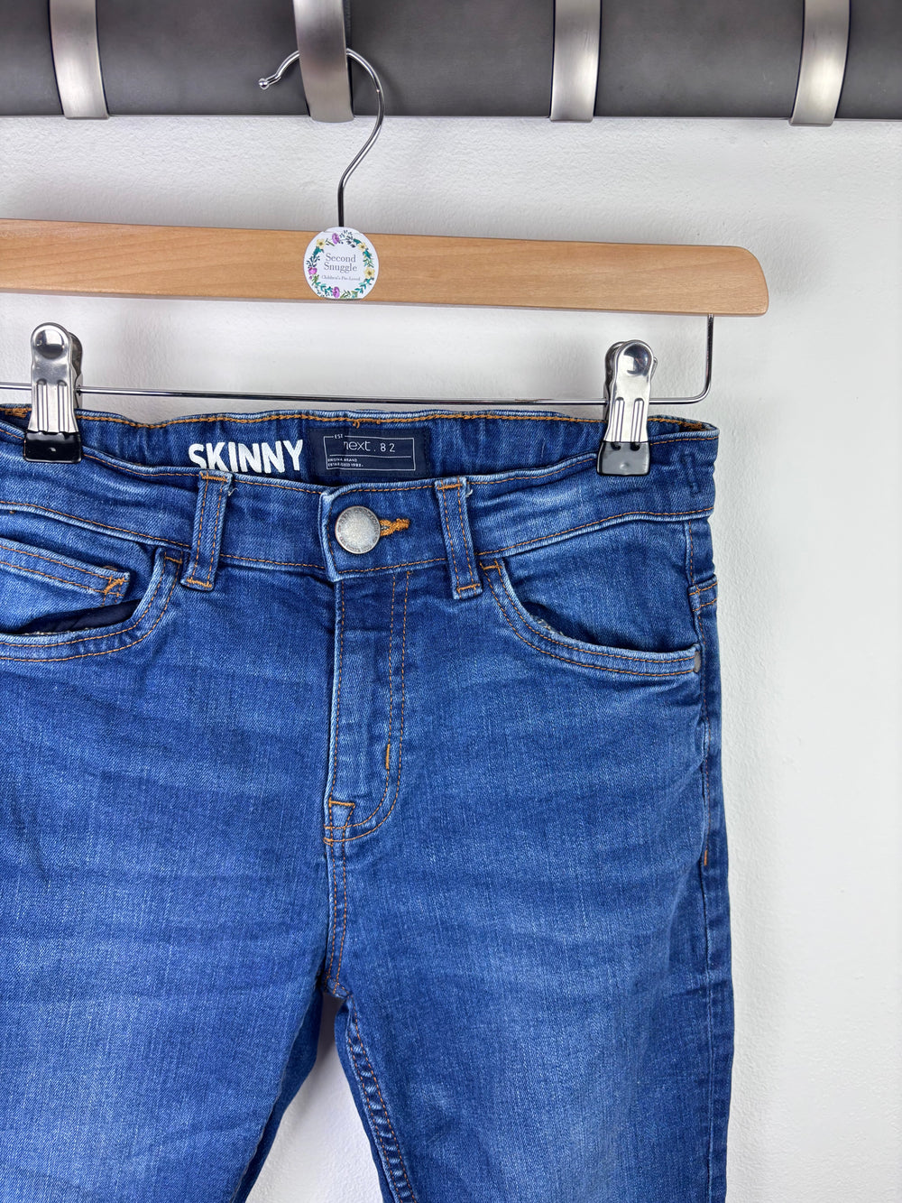 Next Blue Skinny Denim Jeans 11 Years-Trousers-Second Snuggle Preloved