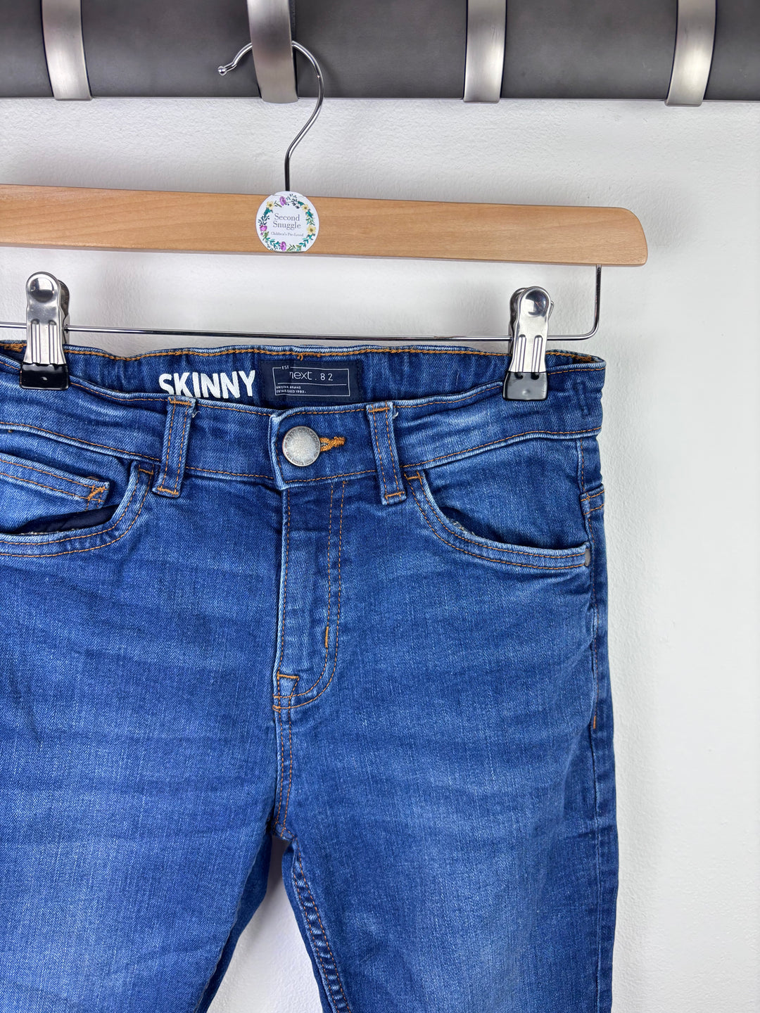 Next Blue Skinny Denim Jeans 11 Years-Trousers-Second Snuggle Preloved