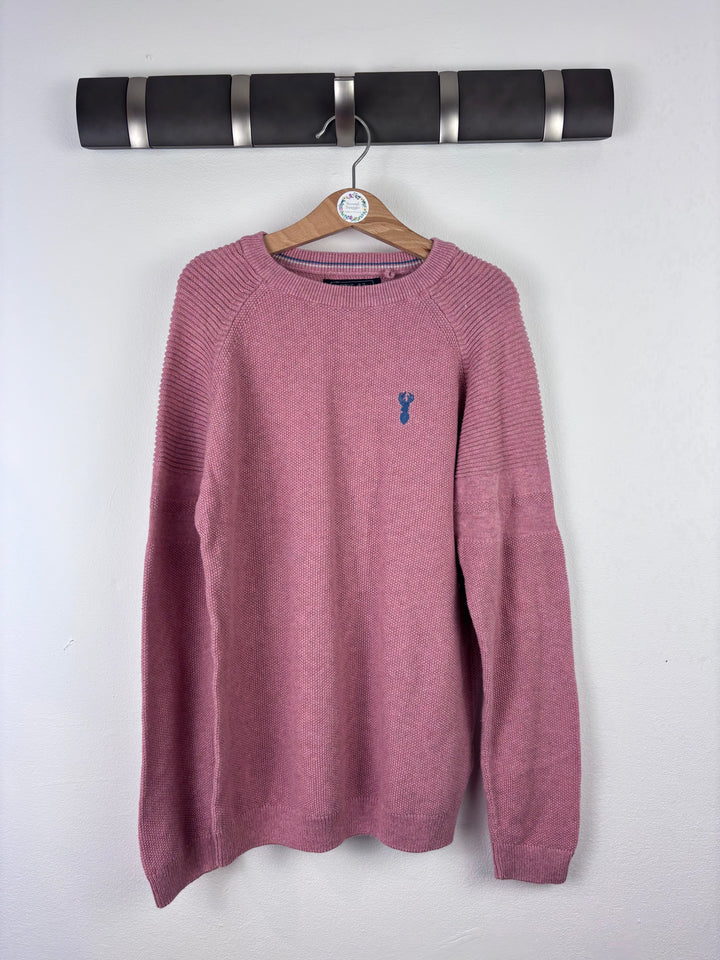 Next Dusty Pink Knit Jumper 10 Years-Jumpers-Second Snuggle Preloved