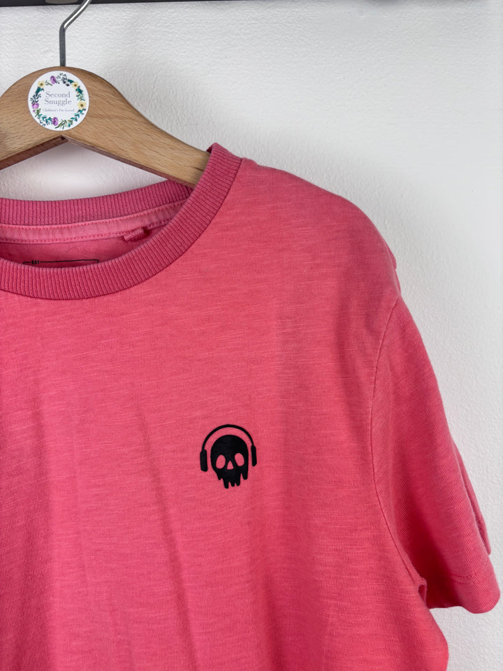 Next Coral Skull Logo T-Shirt 10 Years-Tops-Second Snuggle Preloved