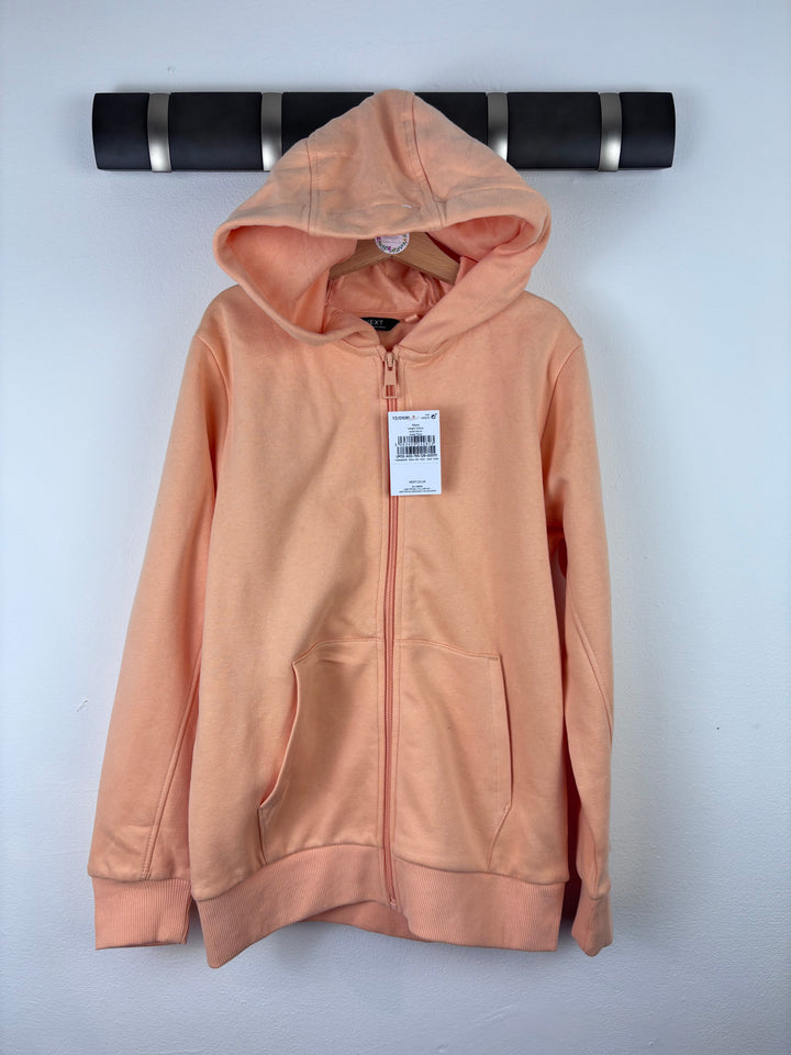 Next Peach Zip Up Hoodie 10 Years-Hoodies-Second Snuggle Preloved