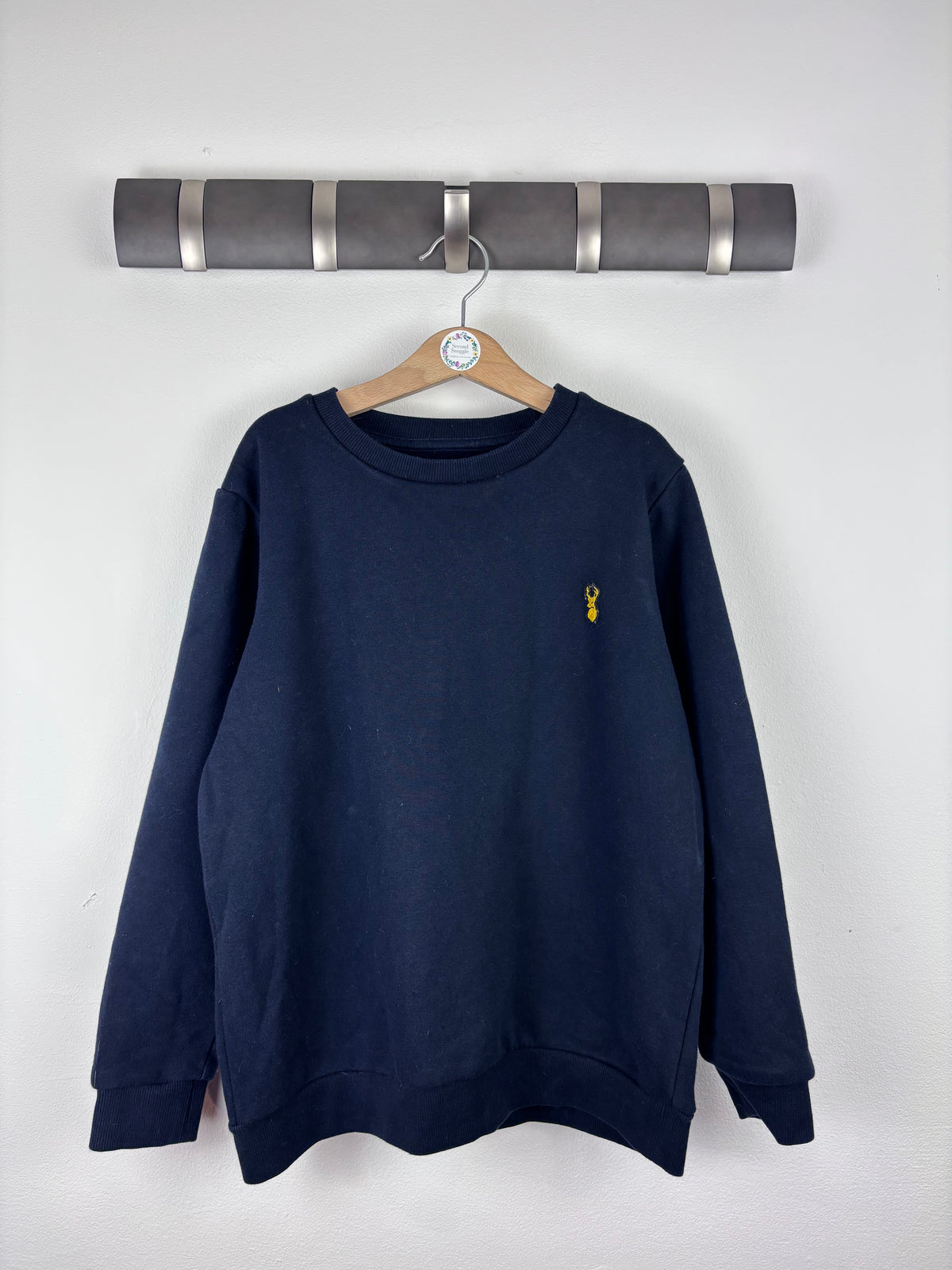 Next Navy Sweatshirt 10 Years-Jumpers-Second Snuggle Preloved