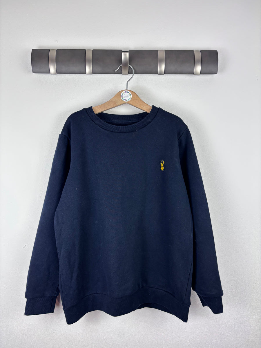 Next Navy Sweatshirt 10 Years-Jumpers-Second Snuggle Preloved