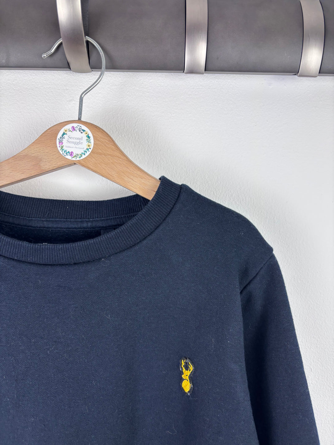 Next Navy Sweatshirt 10 Years-Jumpers-Second Snuggle Preloved