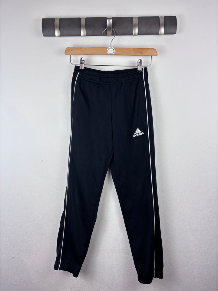 Adidas Black Sports Joggers 9-10 Years-Trousers-Second Snuggle Preloved