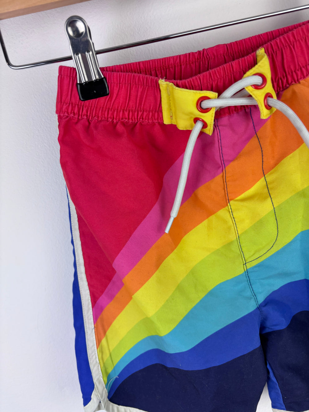 Little Bird by Jools Rainbow Swim Shorts 4-5 Years-Swimming-Second Snuggle Preloved