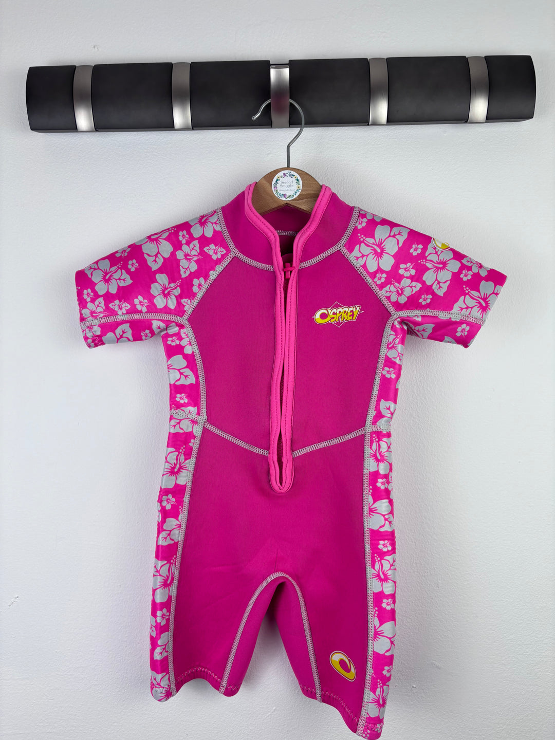 Osprey Pink Short Sleeve Wetsuit 2 Years