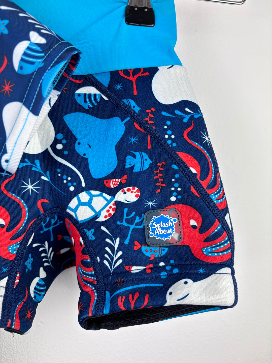 Splash About Blue Ocean Rash Vest & Shorts Set 2-3 Years