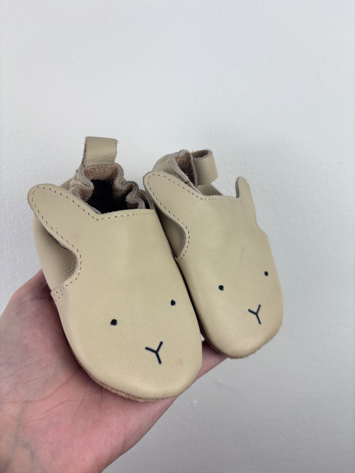 Bounty UK Bunny Leather Baby Shoes UK 3-4-Shoes-Second Snuggle Preloved