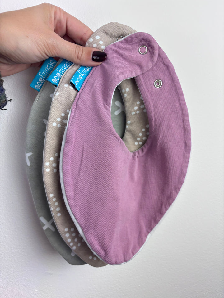 Bibbidy Boo Dribble Bib Set-Bibs-Second Snuggle Preloved
