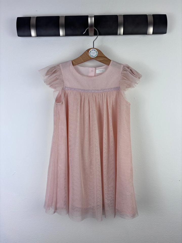 Next Pink Sparkle Dress 2–3 Years-Dresses-Second Snuggle Preloved