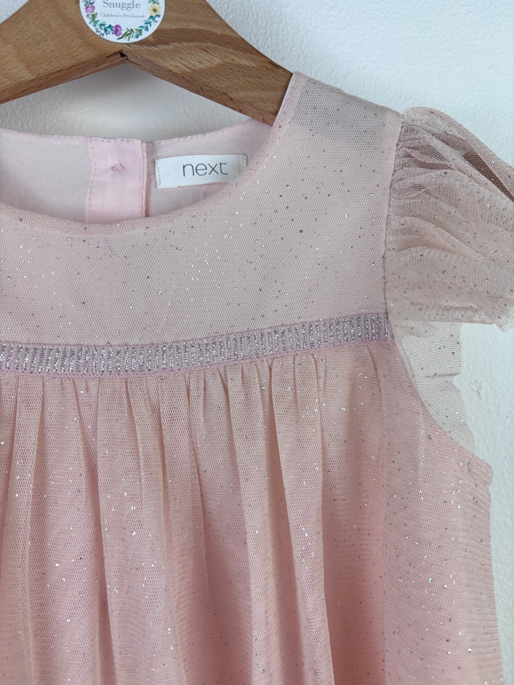 Next Pink Sparkle Dress 2–3 Years-Dresses-Second Snuggle Preloved