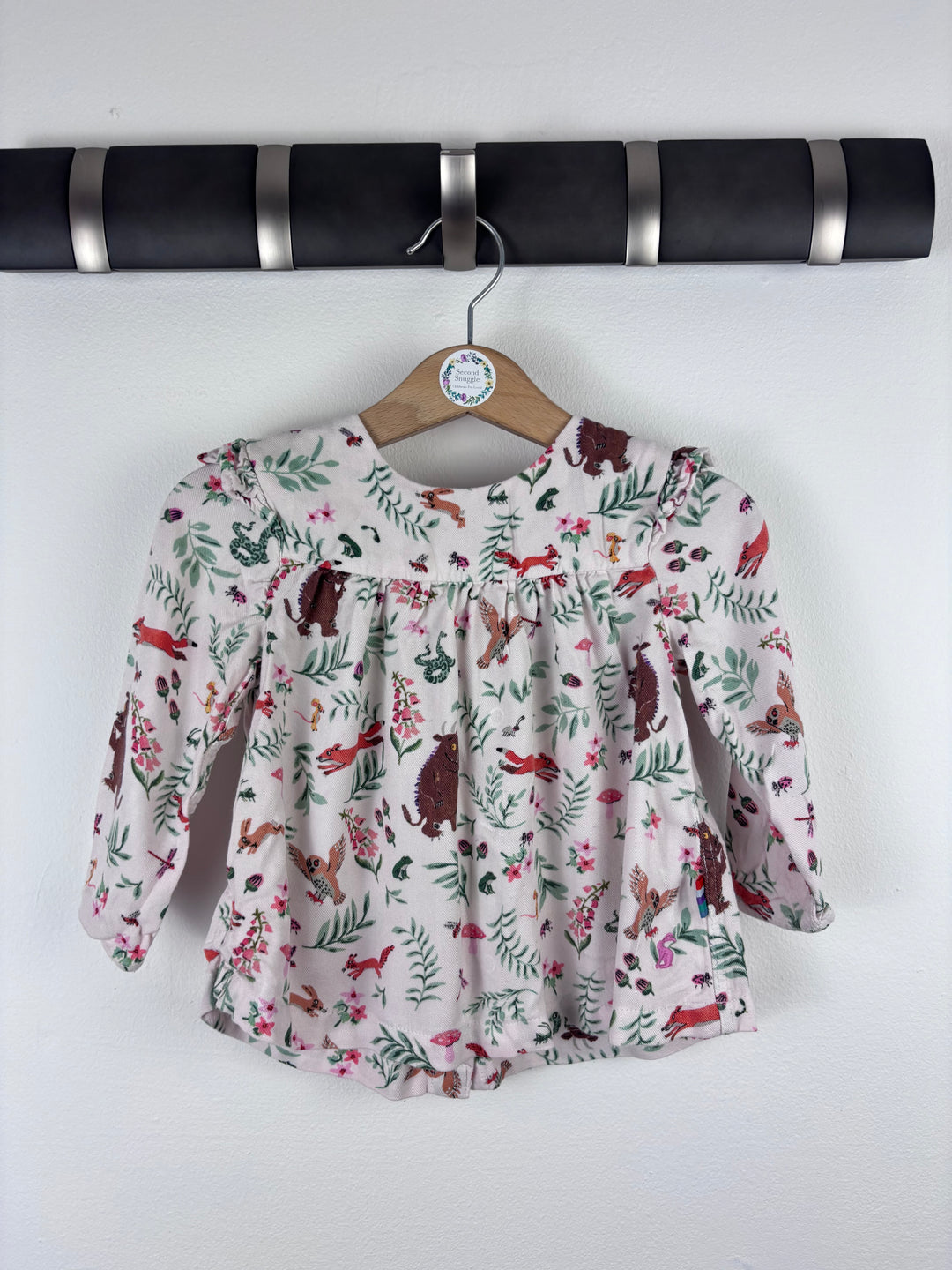 Joules Woodland Animal Blouse 9–12 Months-Tops-Second Snuggle Preloved