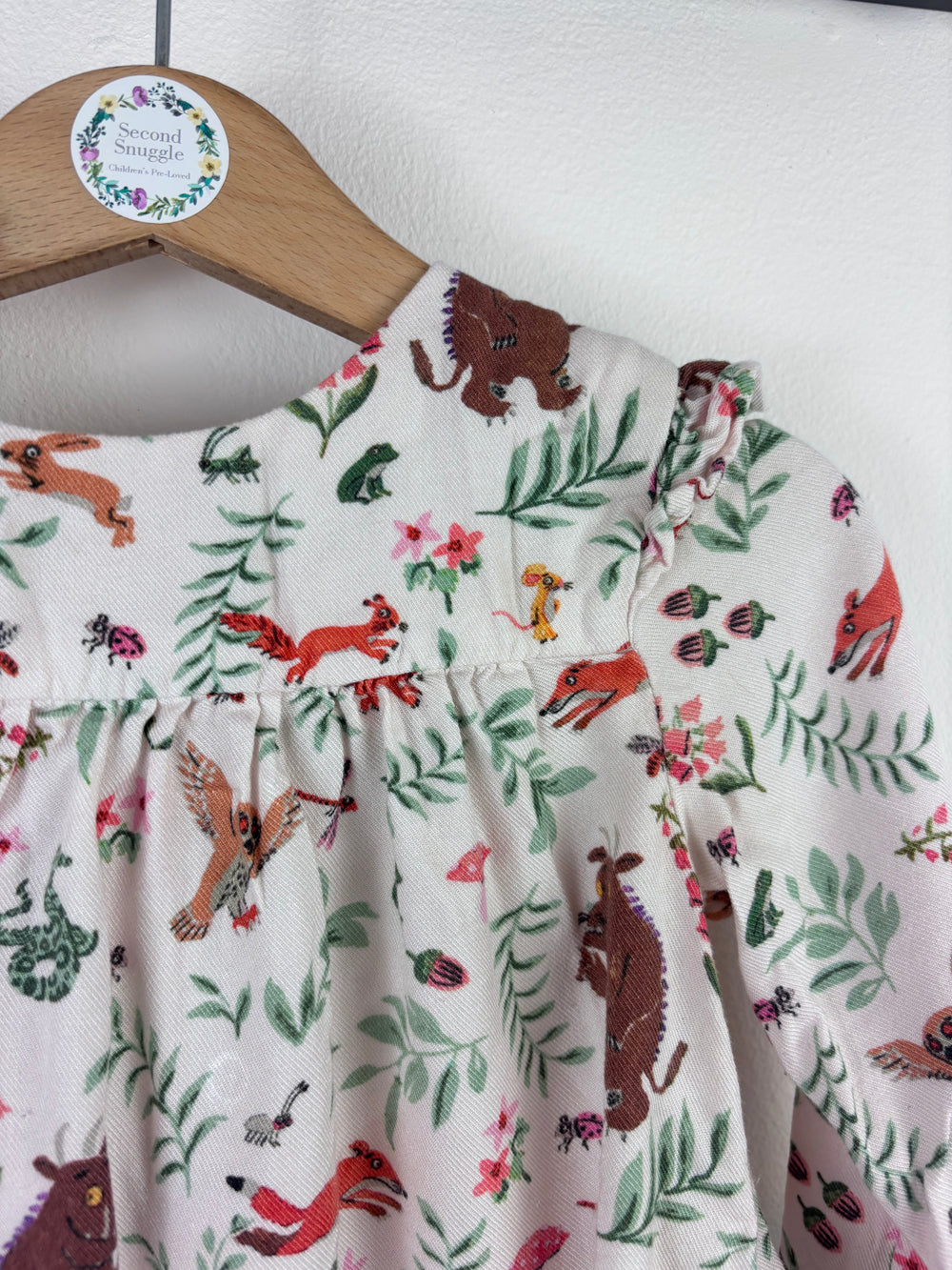 Joules Woodland Animal Blouse 9–12 Months-Tops-Second Snuggle Preloved