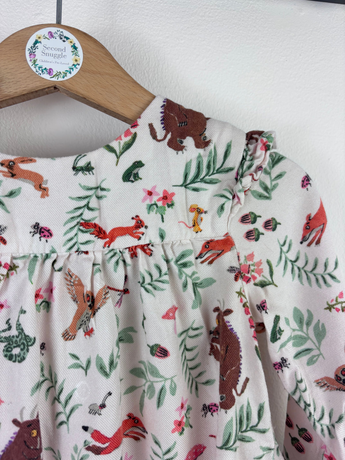 Joules Woodland Animal Blouse 9–12 Months-Tops-Second Snuggle Preloved