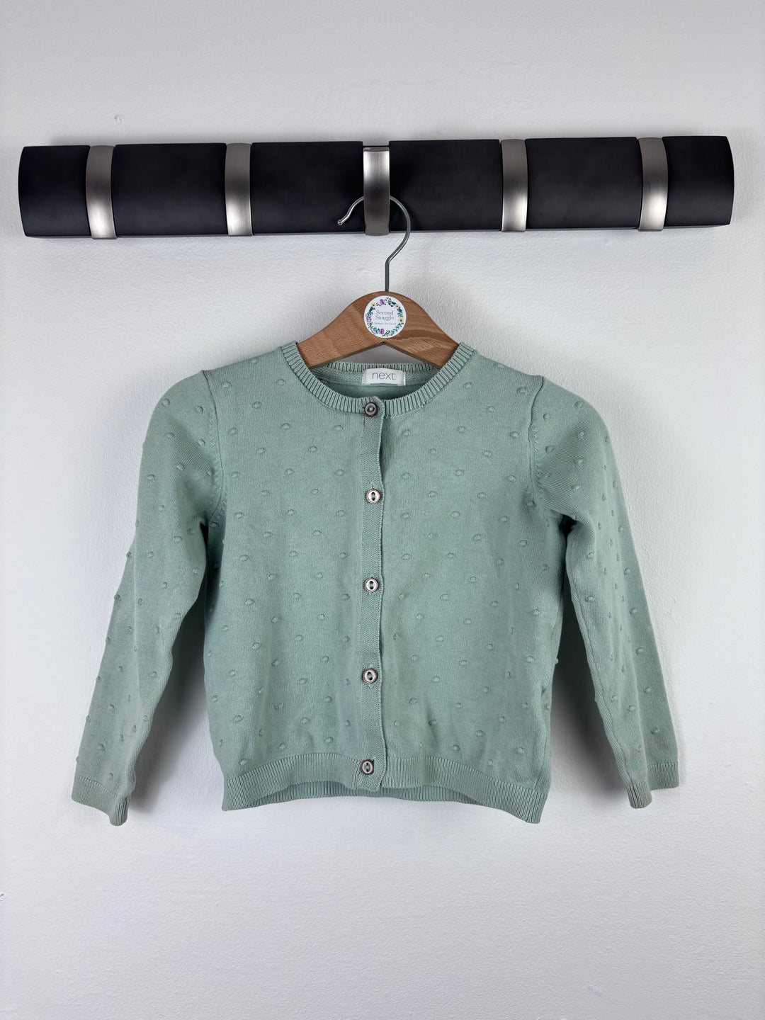 Next Green Cardigan 2–3 Years-Cardigans-Second Snuggle Preloved