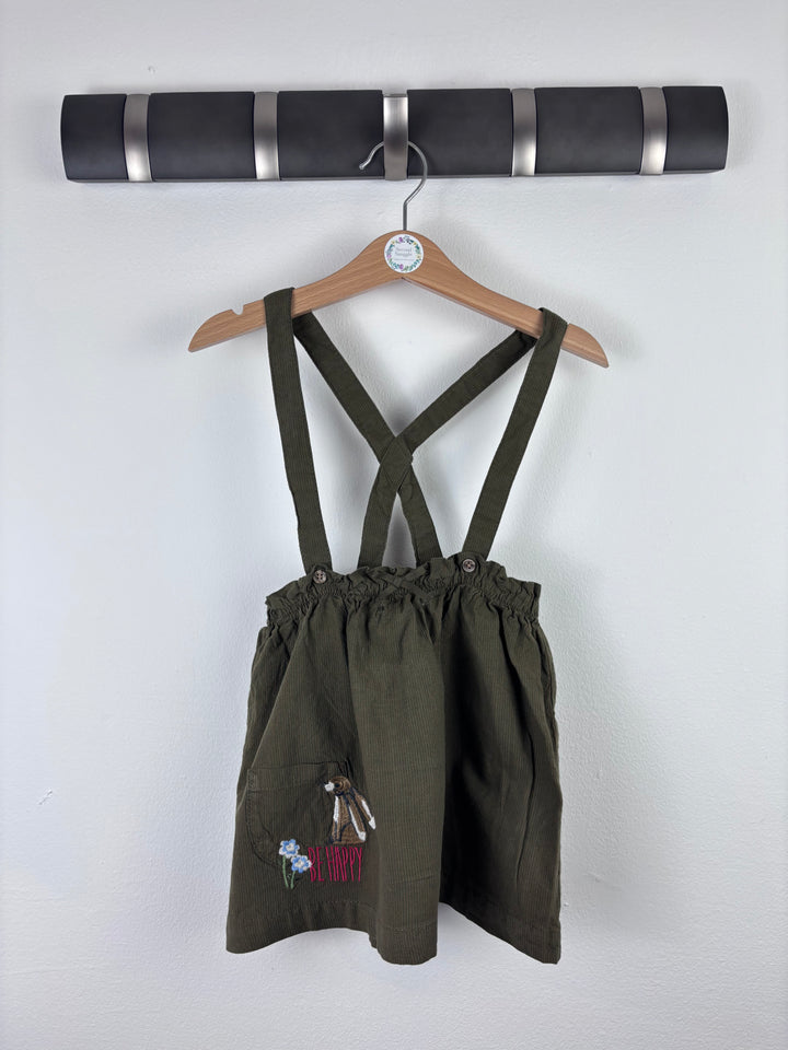 Next Cord Pinafore Skirt 18–24 Months-Skirts-Second Snuggle Preloved