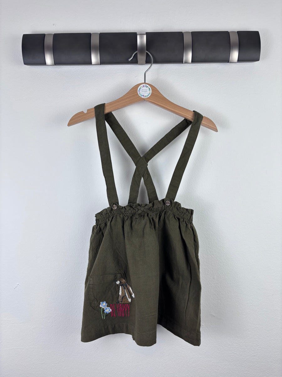 Next Cord Pinafore Skirt 18–24 Months-Skirts-Second Snuggle Preloved
