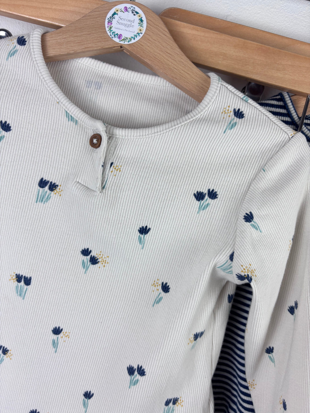 M&S Ribbed Pyjama Sets 18-24 Months-Sets-Second Snuggle Preloved