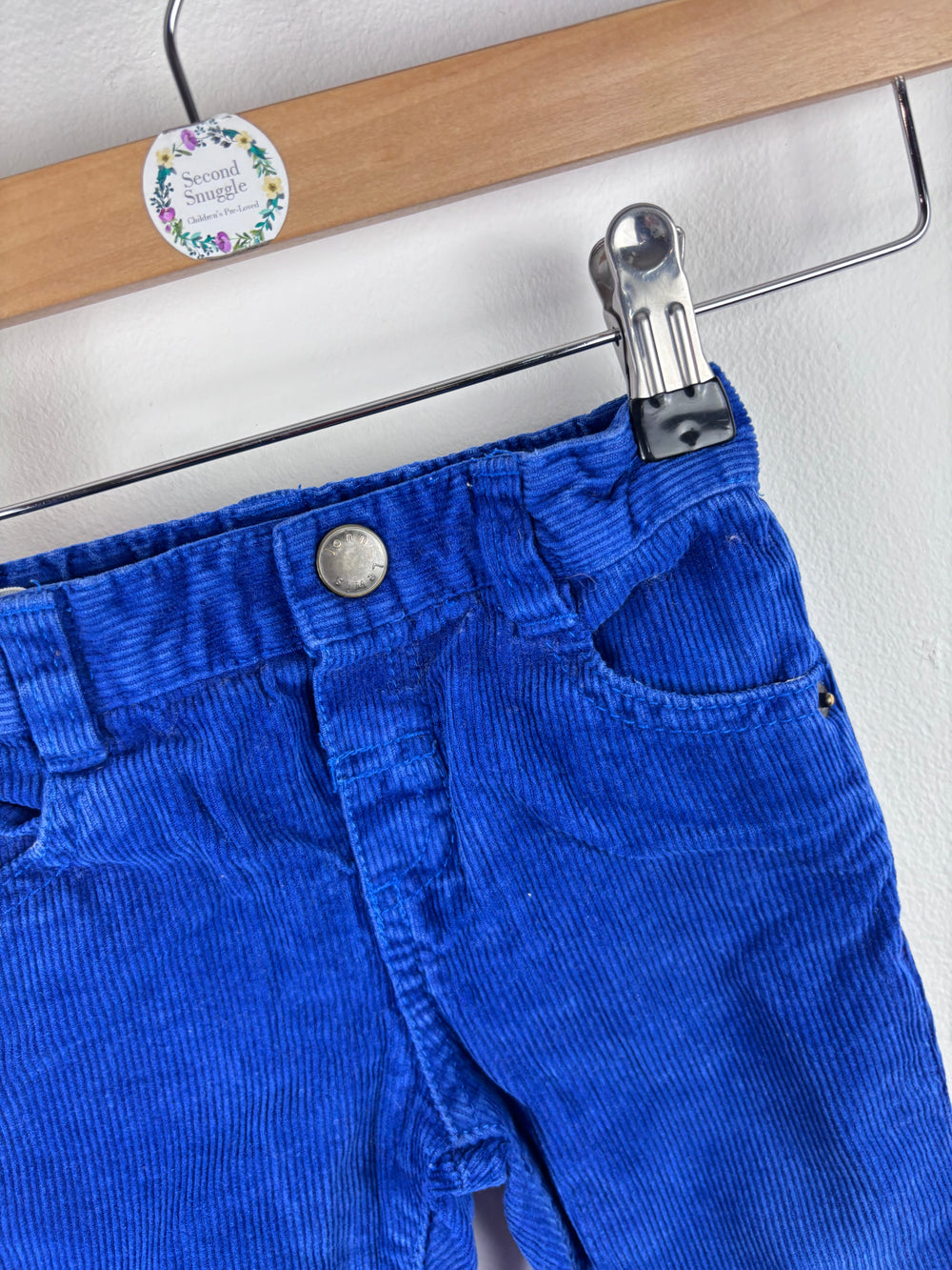 John Lewis Cord Trousers 6-9 Months-Trousers-Second Snuggle Preloved