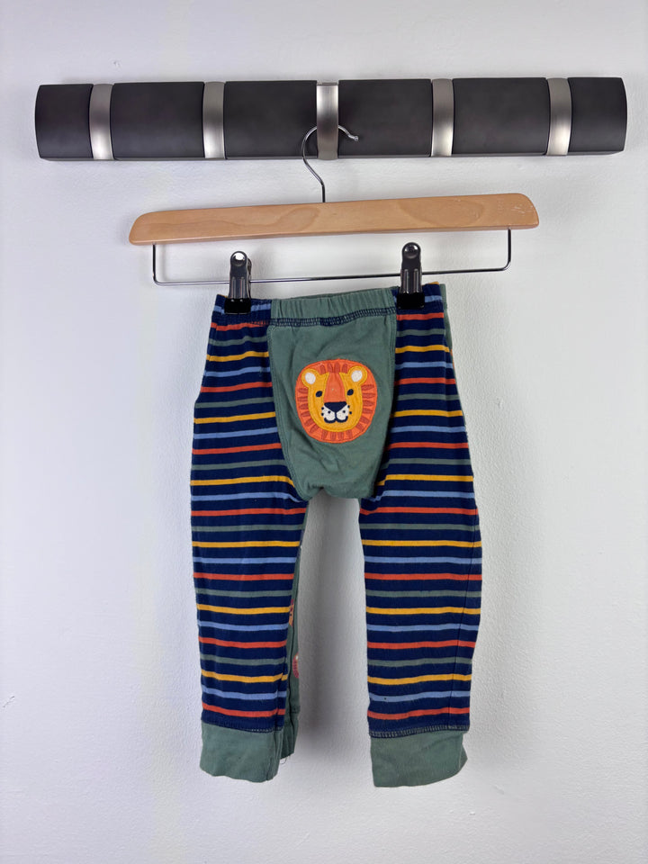 JoJo Maman Bébé Animal Print Leggings 6-12 Months-Leggings-Second Snuggle Preloved