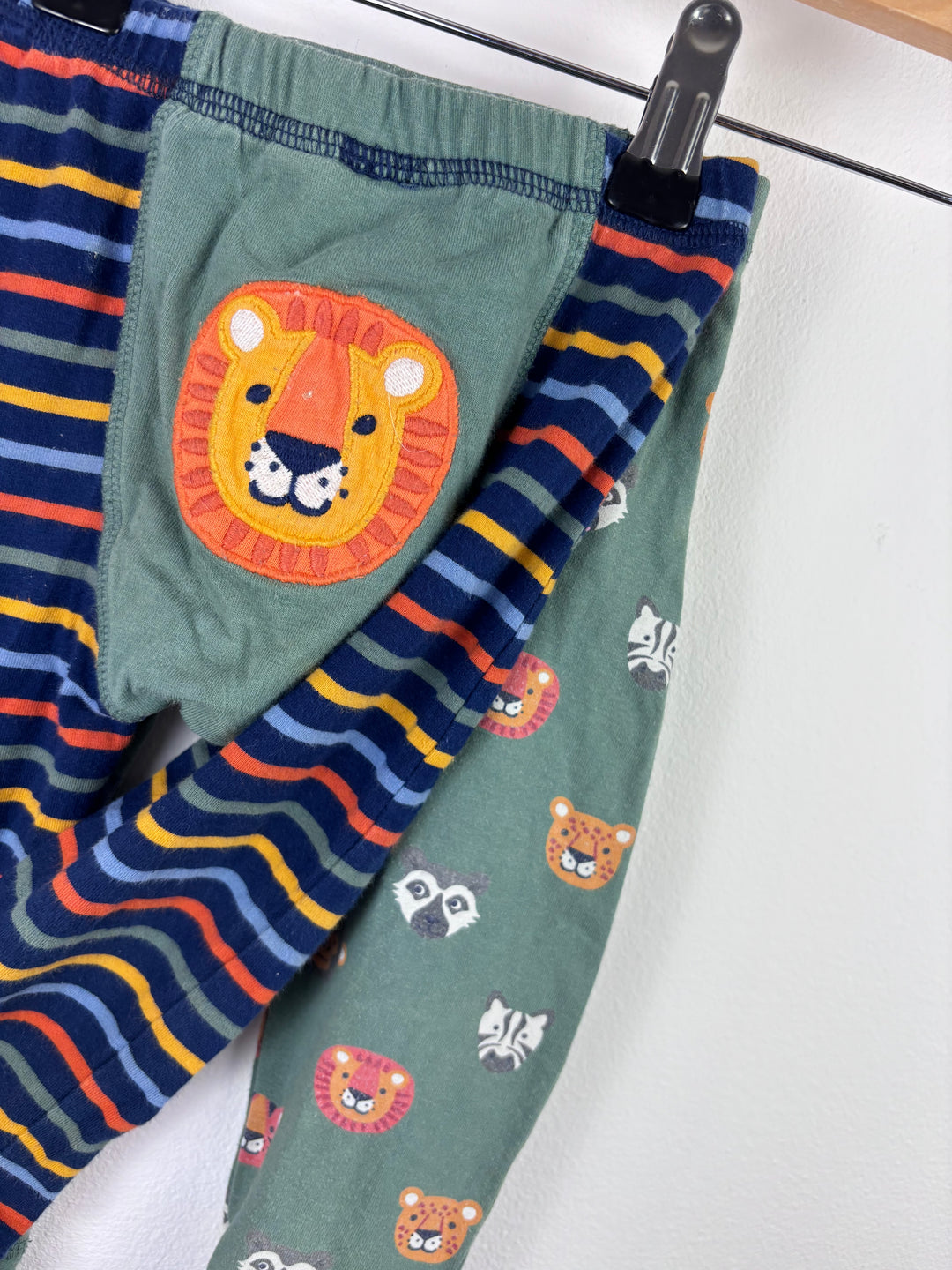 JoJo Maman Bébé Animal Print Leggings 6-12 Months-Leggings-Second Snuggle Preloved