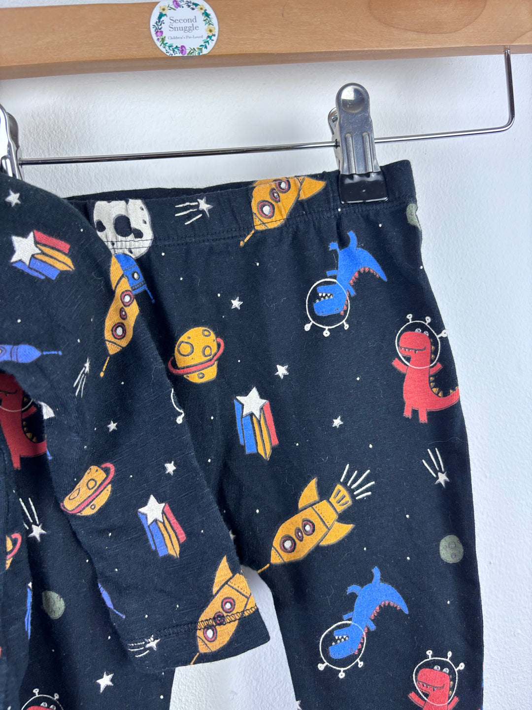 Fred & Flo Space Print Set 6-9 Months-Sets-Second Snuggle Preloved