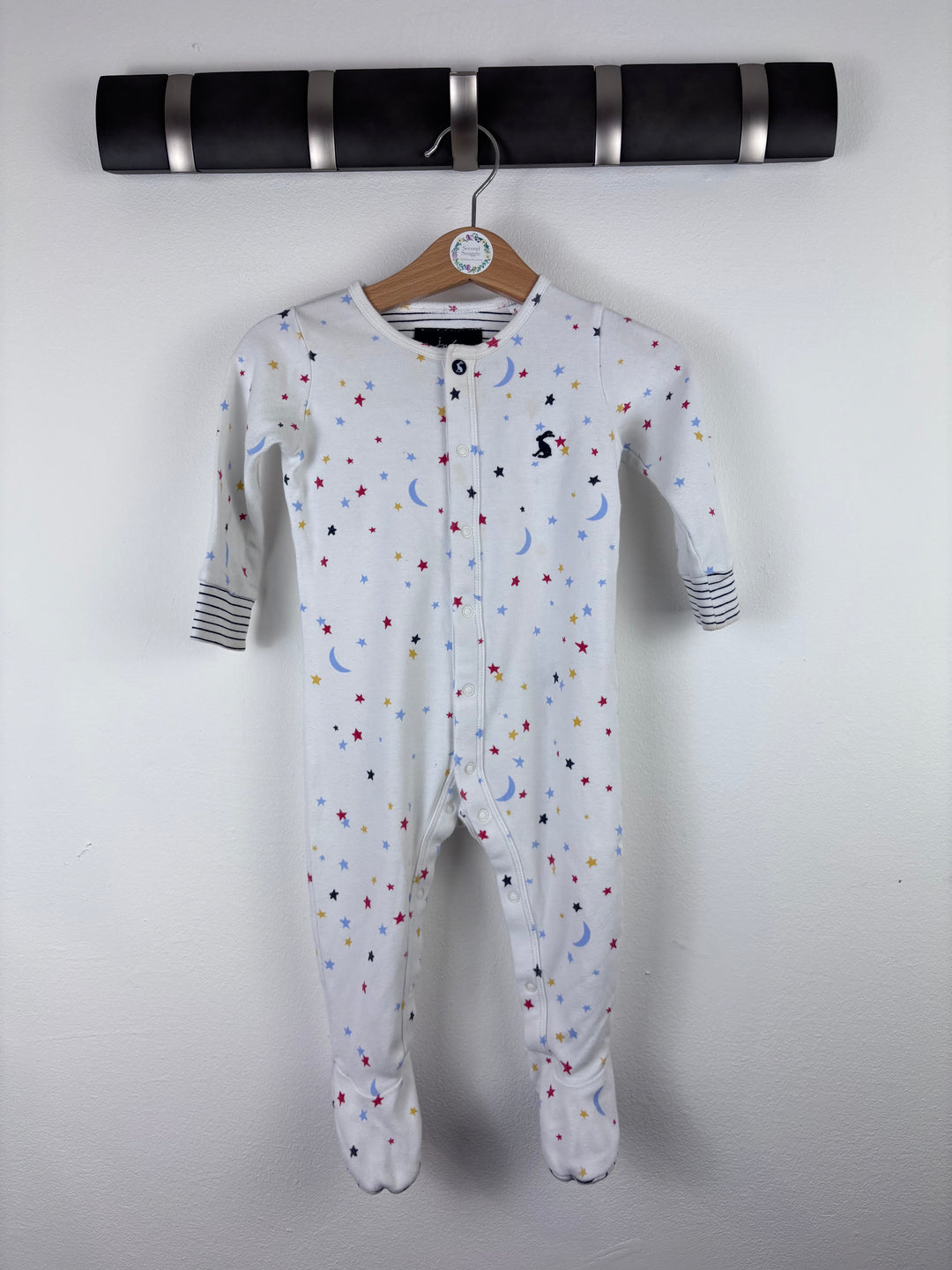Joules Sleepsuit 6-9 Months-Sleepsuits-Second Snuggle Preloved