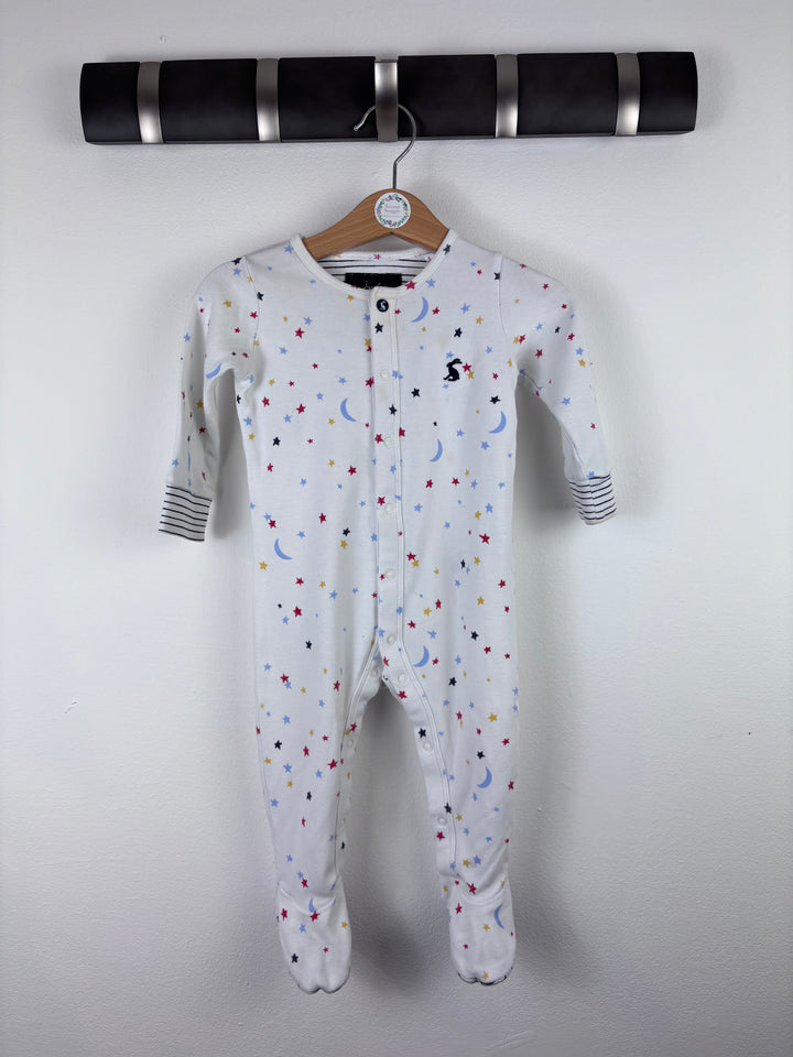Joules Sleepsuit 6-9 Months-Sleepsuits-Second Snuggle Preloved