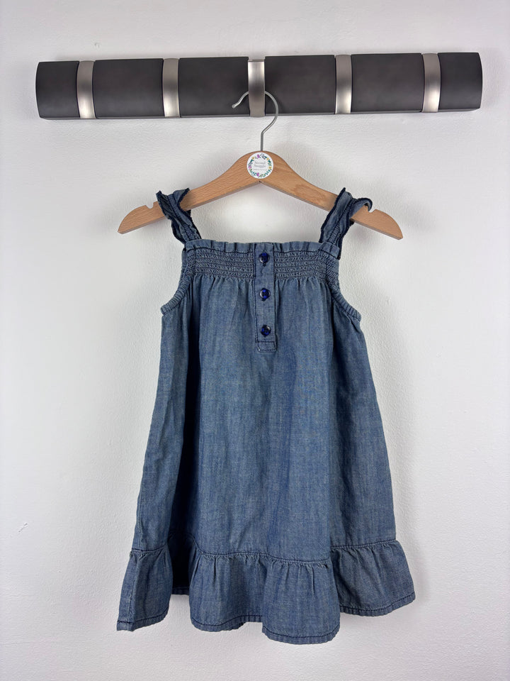 Gap Denim Dress 2 Years-Dresses-Second Snuggle Preloved