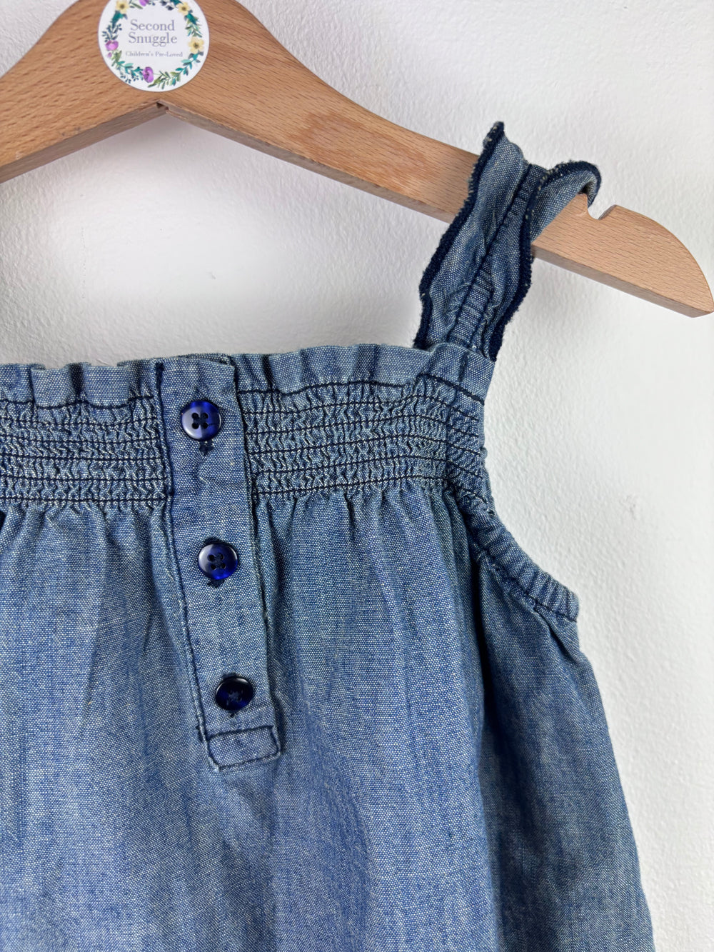 Gap Denim Dress 2 Years-Dresses-Second Snuggle Preloved