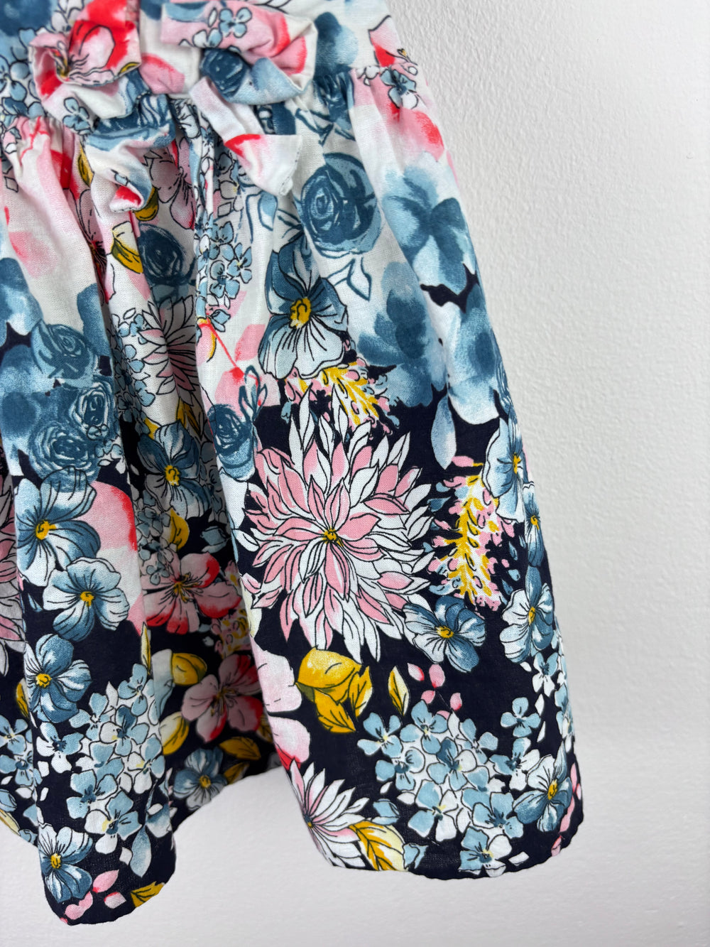 Nutmeg Floral Dress 2-3 Years-Dresses-Second Snuggle Preloved