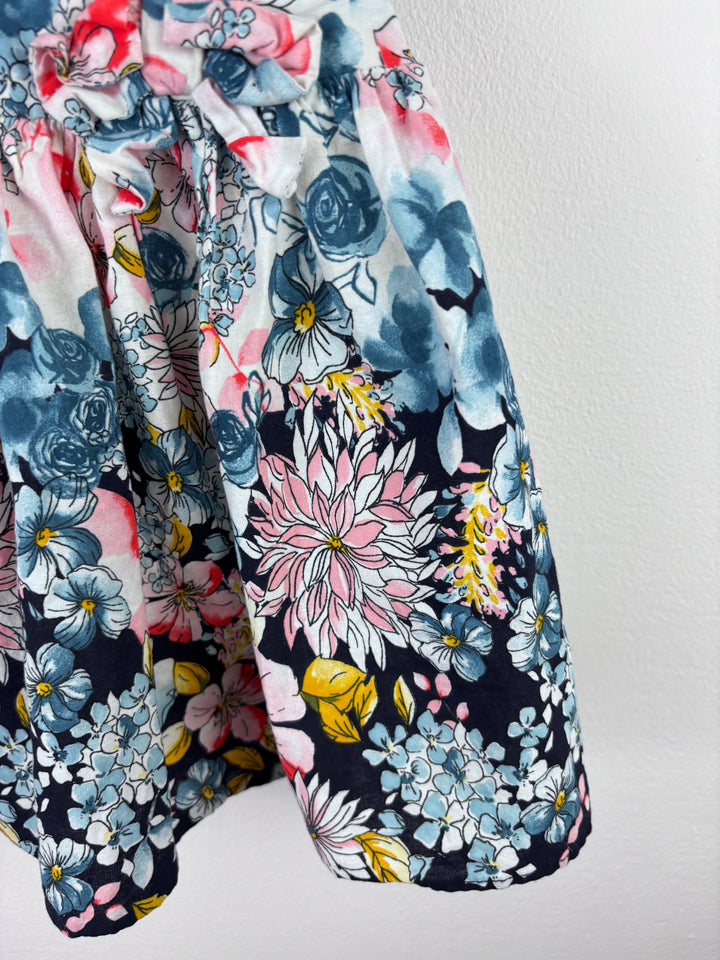 Nutmeg Floral Dress 2-3 Years-Dresses-Second Snuggle Preloved